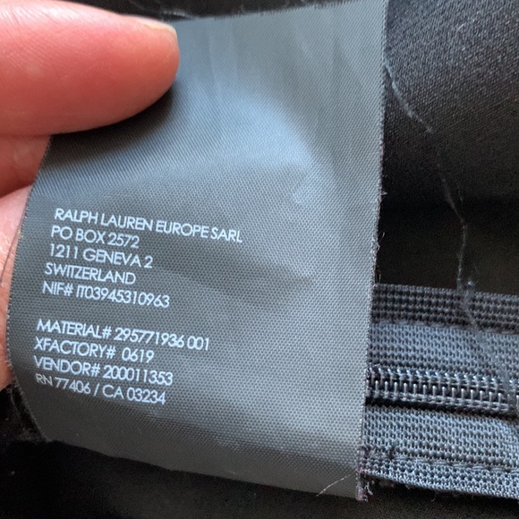 Club Monaco Black Tailored Pant - size 8 - Picture 8 of 8